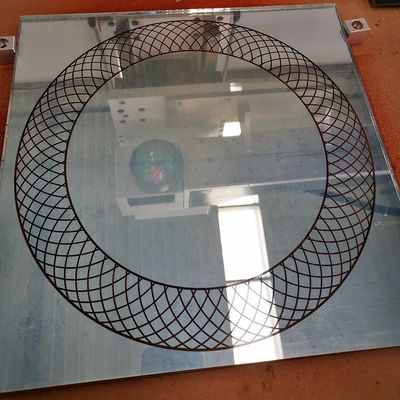 저렴한 가격에 LED 거울 새기 기계에 스캔 표시 레이저 유리