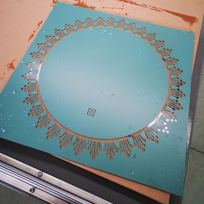 화장실 LED 거울 1300 * 2500mm CE 인증과 유리 모래 분출 기계