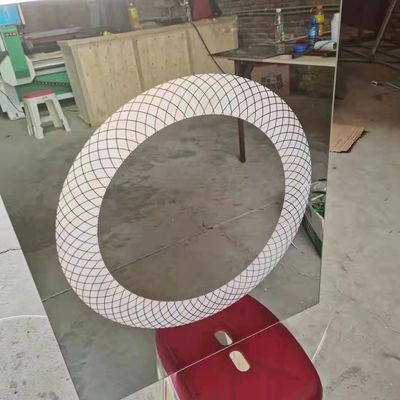 화장실 LED 거울 1300 * 2500mm CE 인증과 유리 모래 분출 기계