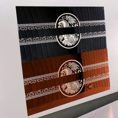 세계에서 가장 큰 색상 장식용 스테인리스 스틸 판을 위한 레이시스 그레이브 CNC 레이저