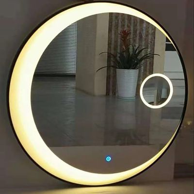 작동 모드 레이저 펄스 2022 LED 터치 장식 거울을 위한 유리 메이크업 거울