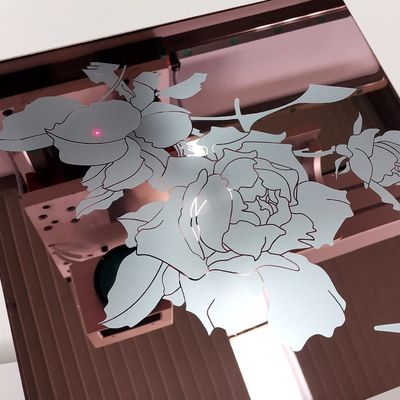 벽 장식용 1300mm * 2500mm 알루미늄 레이저 graving 기계 스테인리스 스틸 에치링 시트