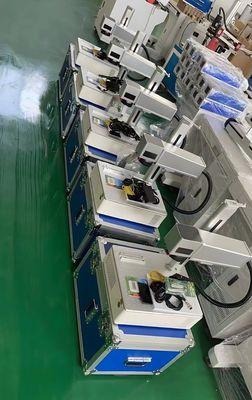 20W/30W/50W/60W/100W Jpt M7 M8 IP 금속 비금속 출력용 3D 모파 컬러 파이버 레이저 표시 기계