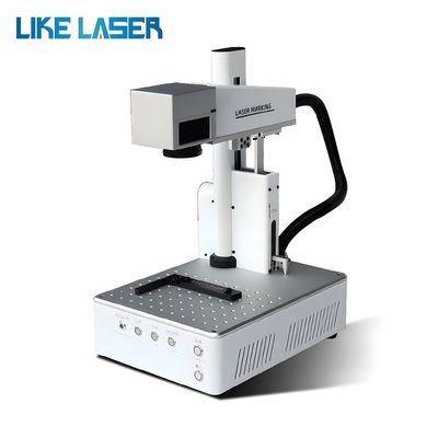 의류 가게 LIKE-F-ILM-001 섬유 레이저 표시 기계 플라스틱 조각 및 절단