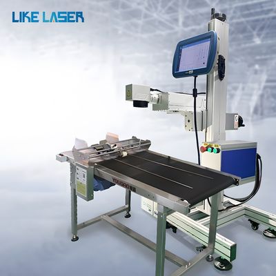 PP 튜브 175mm * 175mm의 표시 영역을 가진 고속 비행 레이저 표시 기계