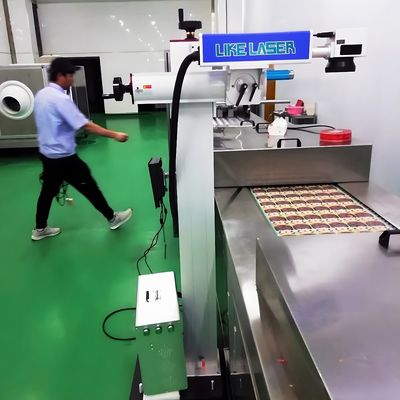플라스티솔 레이저 표시 인쇄 기계에 대한 PVC 파이프 시트 0-7000mm/S 표시 속도