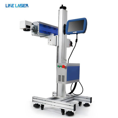 플라스틱과 나무를 위한 온라인 비행 CO2 레이저 표시 기계 190cm * 150cm * 70cm 300kg